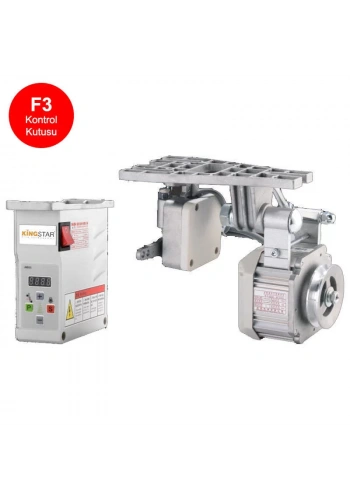 Kingstar X550 Hız Ayarlı Elektronik Servo Motor - İğne Pozisyonlu (550 W)