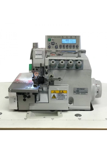 Sevmak SK-5214EX-04UBT 4 İplik Tam Otomatik Akıllı İplik Kesicili Overlok Makinası