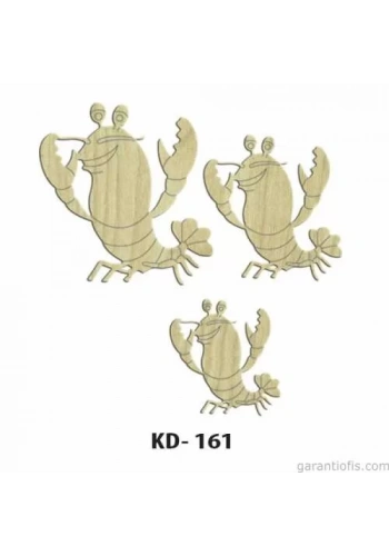 Hobi-Art KD 161 Dekoratif Mini Ahşap Obje