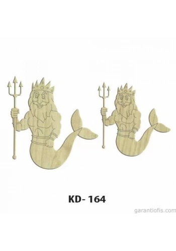 Hobi-Art KD 164 - Çizgi Film Karakterleri Mini Ahşap Obje