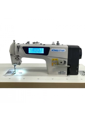 Kingstar SK-777-D4 Kafadan Motorlu Elektronik Düz Dikiş Makinası (Kapalı Karter)