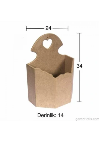 Hobi-Art KP 126 Dekoratif Ahşap Obje