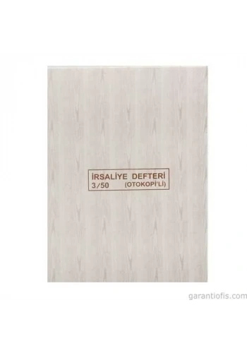 Dilman Otokopili İrsaliye Defteri (3/50 - 2 Nüsha)