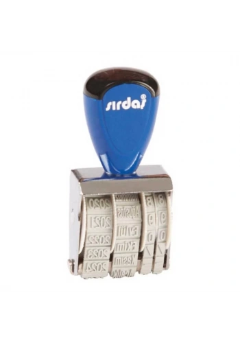 Sırdaş Elle Çevirmeli Tarih Kaşesi 1010 (4 mm)