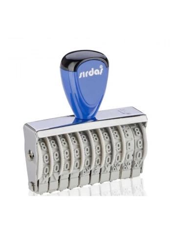 Sırdaş 10 Haneli Elle Çevirmeli Numaratör 5mm (15510)