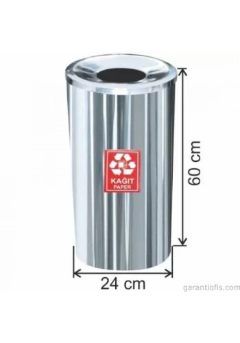 Garanti Metal 1801 Kağıt İçin Geri Dönüşüm Çöp Kovası (27 Litre)