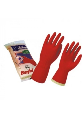 Beybi İş Eldiveni Kırmızı (Çift)