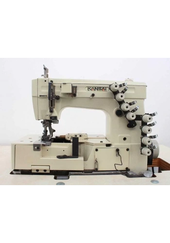 Kansai W-8103-IS 2 İğne 3 İplik Dikiş Makinası