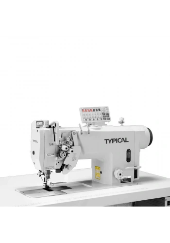 Typical GC9750-HD3 Serisi Elektronik Direct Drive, Büyük Mekik, İptalli Çift İğne Dikiş Makinası