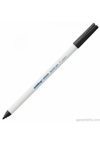 Edding 4600 Siyah Kumaş Boyama Kalemi (T-Shirt/Tekstil Pen)