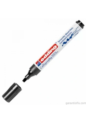 Edding 1455 Esnek Uçlu Siyah Kaligrafi Markörü