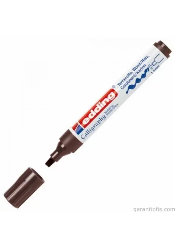 Edding 1455 Esnek Uçlu Koyu Kahve Kaligrafi Markörü