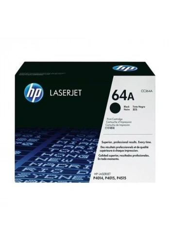 HP CC364A (64A) SIYAH TONER 10.000 SAYFA