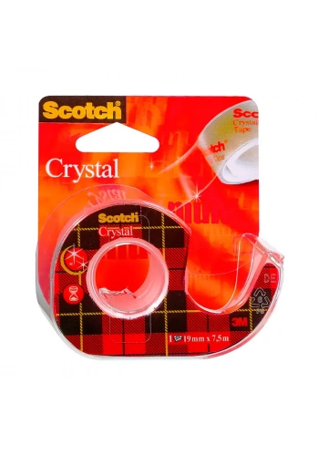 SCOTCH 6-1975D KESİCİLİ KRİSTAL BANT 19mmx7.5m