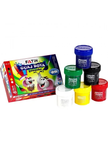 Fatih Guaj Boya 6 Renk (25ml)