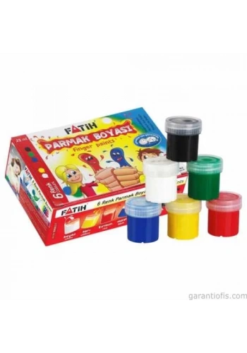 Fatih 50021 Parmak Boyası (6 lı Paket)