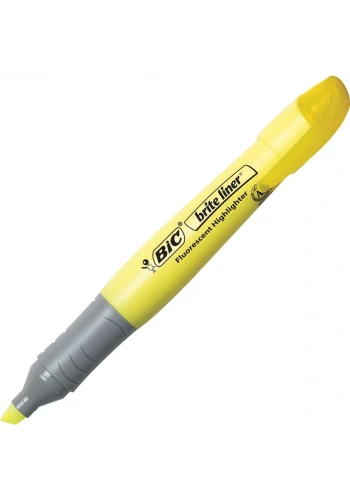 Bic Brite Liner XL Sarı Fosforlu Kalem (5 li Paket)