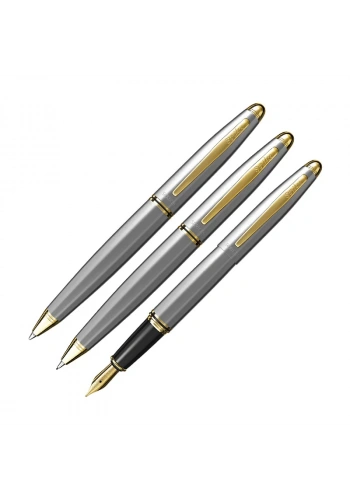 SCRİKSS 88 DOLAM KALEM+TÜKENMEZ KALEM+VERSATİL KALEM SETİ GOLD-KROM