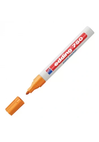 Edding 750 Paint Markör Turuncu Hobi Sanat Kalemi