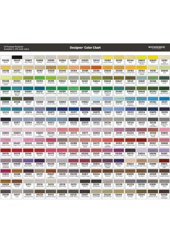 Wonderfil Polyester Dikiş İpliği (210 Adet)