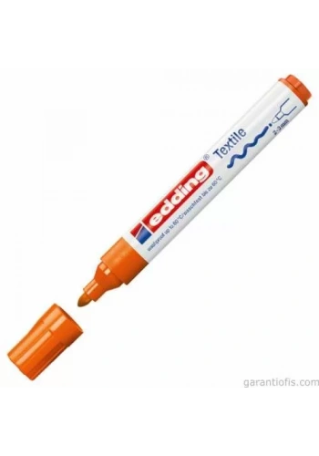 Edding 4500 Turuncu Kumaş Boyama Kalemi (Tişört/Tekstil Marker)