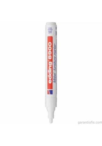 Edding 8900 Mobilya ve Parke İçin Beyaz Rötuş Kalemi