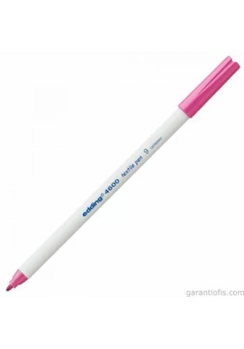 Edding 4600 Pembe Kumaş Boyama Kalemi (T-Shirt/Tekstil Pen)