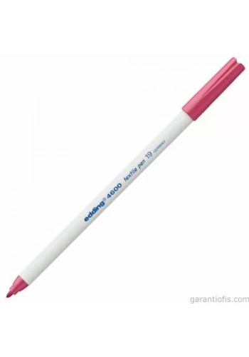 Edding 4600 Carmina Kırmızısı Kumaş Boyama Kalemi (T-Shirt/Tekstil Pen)