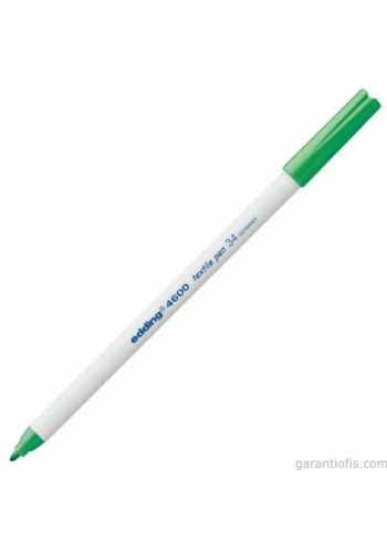 Edding 4600 Uçuk Yeşil Kumaş Boyama Kalemi (T-Shirt/Tekstil Pen)
