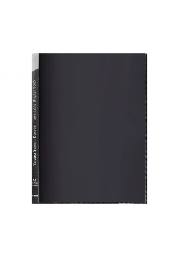 SERVE 6740 SUNUM DOSYASI SİYAH 40LI