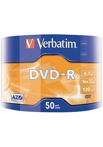 Verbatim DVD-R Wrap Matt Silver 4.7 GB (50 lu Paket)
