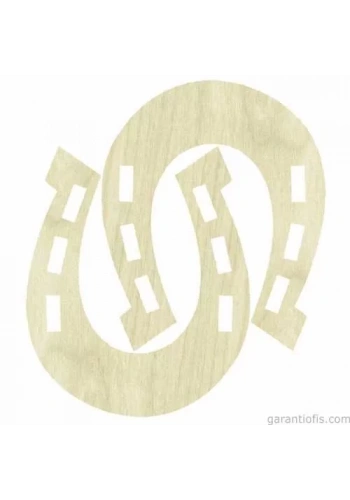 Hobi-Art KD 253 At Nalı Figürlü Mini Ahşap Obje