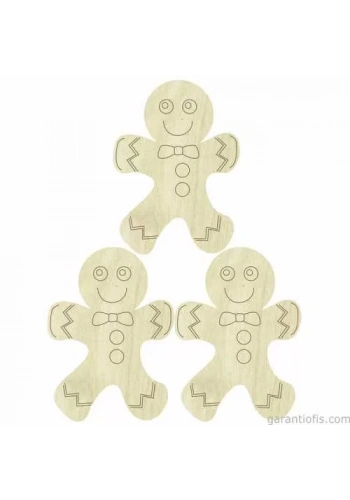 Hobi-Art KD 255 Çocuk Figürlü Mini Ahşap Obje