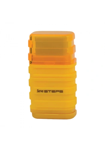 SERVE STEPS SİLGİLİ KALEMTRAŞ SARI