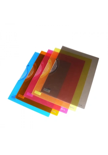 SMATO W3401 SIRTTAN SIKIŞTIRMALI DOSYA MAVİ