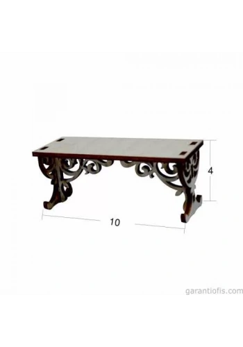 Hobi-Art MN 11 Ham Ahşap Minyatür Obje