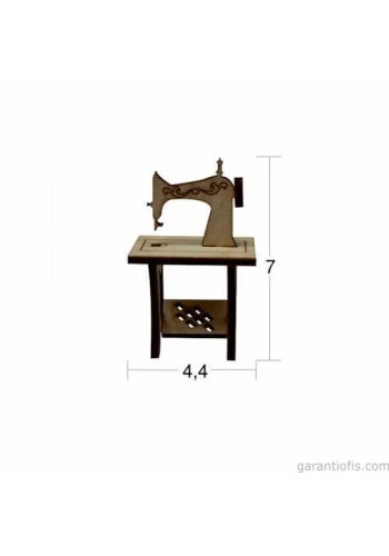 Hobi-Art MN 26 Ham Ahşap Minyatür Obje