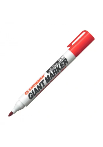 SNOWMAN CG-12 PERMANENT MARKÖR KOLİ KALEMİ YUVARLAK UÇ SİYAH