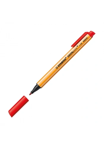 STABİLO 6088-40 GREENPOİNT KEÇE UÇLU KALEM KIRMIZI