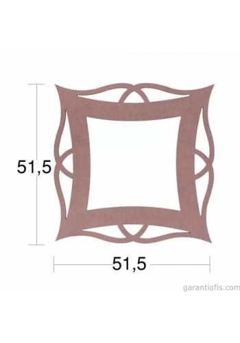 Hobi-Art AY 119 Boyanabilir Ahşap Ayna Çerçevesi
