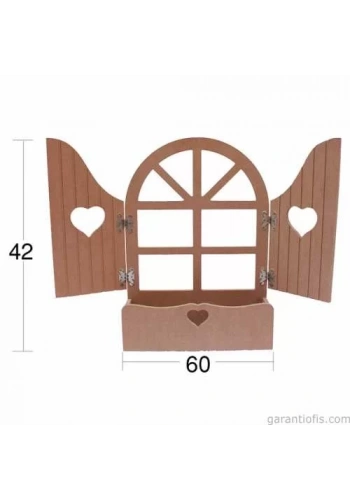 Hobi-Art AY 122 Boyanabilir Ahşap Ayna Çerçevesi