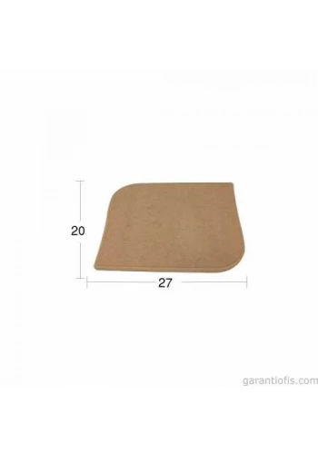 Hobi-Art PA 202 Boyanabilir Dekoratif Ahşap Pano