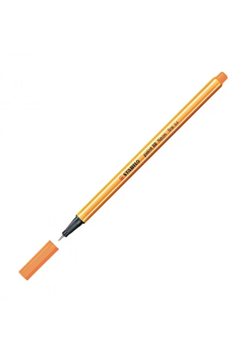 STABİLO 88 POİNT FİNELİNER KEÇE UÇLU KALEM 0.4mm 054 FLORESAN TURUNCU
