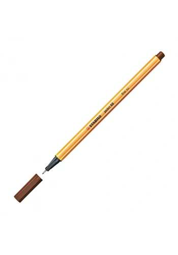 STABİLO 88 POİNT FİNELİNER KEÇE UÇLU KALEM 0.4mm 45 KAHVE