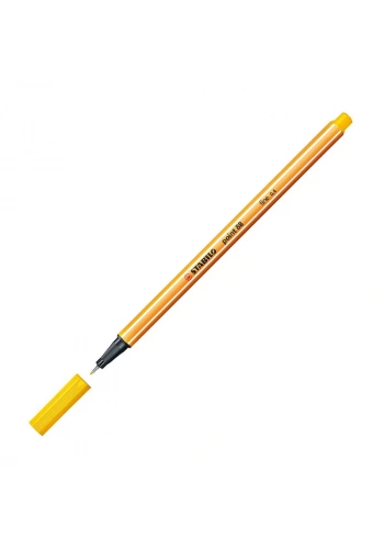 STABİLO 88 POİNT FİNELİNER KEÇE UÇLU KALEM 0.4mm 44 SARI