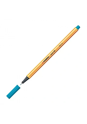 STABİLO 88 POİNT FİNELİNER KEÇE UÇLU KALEM 0.4mm 51 TURKUAZ MAVİ
