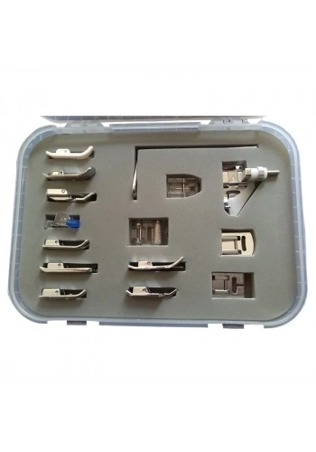 15 Parça Ev Tipi Dikiş Makine Ayak Seti (5 mm) - Tayvan