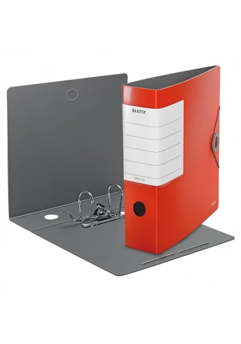 Leitz 1112 Solid Kırmızı Lastikli Geniş Klasör
