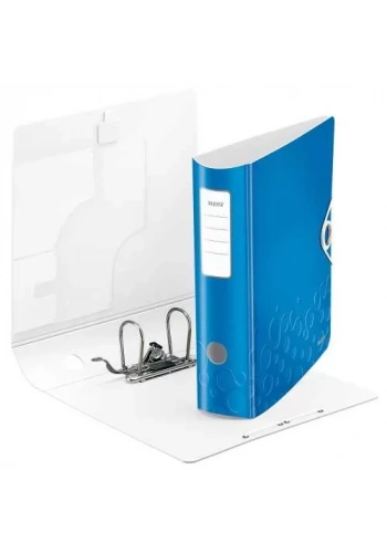 Leitz 1106 Active WOW Parlak Metalik Mavi Lüks Geniş Klasör