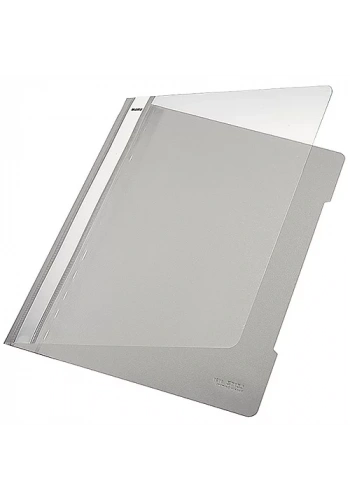 Leitz 4189 Gri Plastik Telli Dosya (50 li Paket)